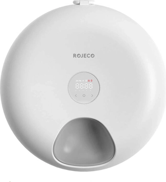 Automatic Pet Feeder ROJECO with 6 Compartments (3600 mAh)