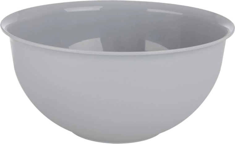 Plastmasas bļoda Sandy pelēka 20 cm
