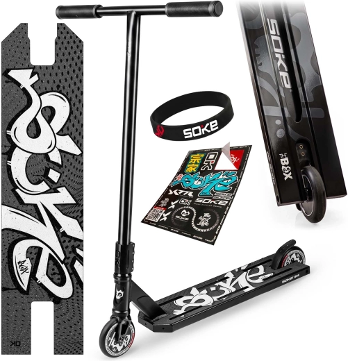 Soke Box freestyle scooter – black