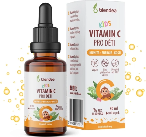 Blendea KIDS C vitamīna pilieni bērniem 30 ml
