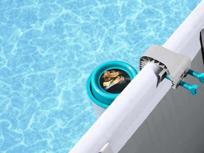 Automātiska peldošo netīrumu savākšana