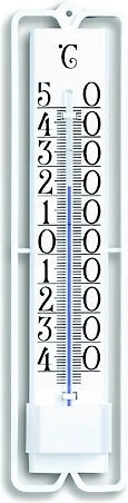 TFA Novelli Design indoor/outdoor thermometer, white plastic