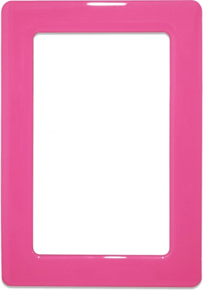 Magnētisks pašlīmējošs rāmītis 13,0 × 8,1 cm – rozā