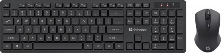 Bezvadu tastatūras un peles komplekts DEFENDER LIMA C-993