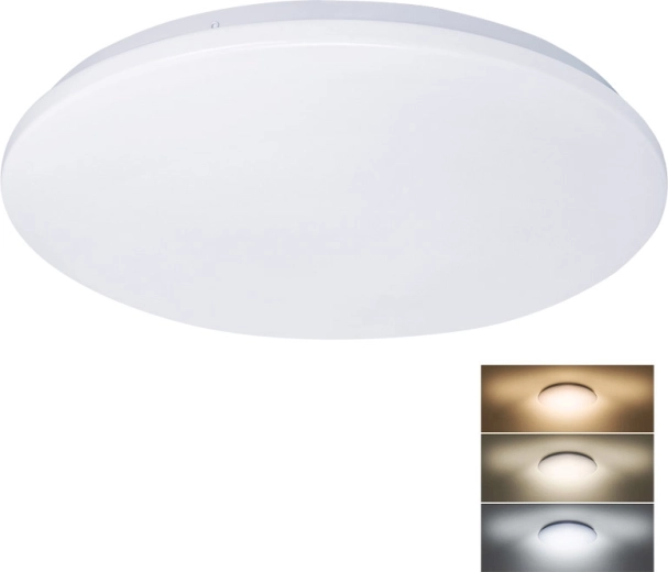 Solight Plain LED griestu gaismeklis 45 cm, 3CCT, 36 W