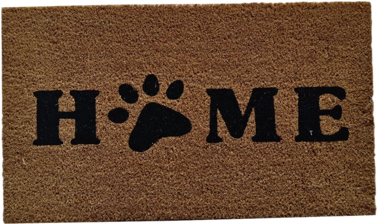 Coconut Fiber and PVC Doormat 35 × 60 cm HOME
