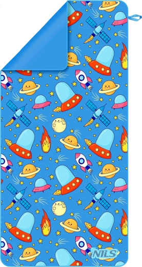 Kids' towel NILS Space 160 × 80 cm