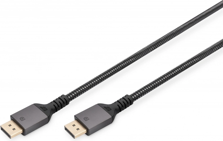 Premium DisplayPort Connecting Cable 8K 60Hz UHD 2m Black