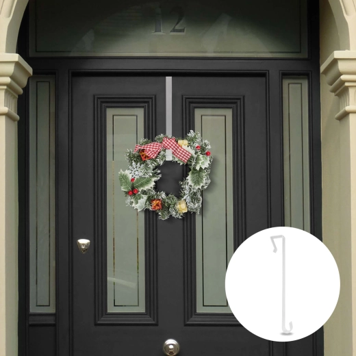 Transparent Plastic Wreath Holder 35 cm