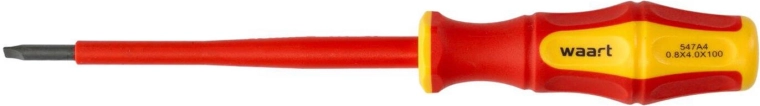Izolēts plakanais skrūvgriezis SL 4,0 × 100 mm VDE