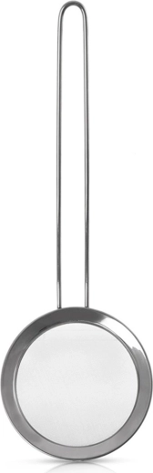 Stainless steel kitchen strainer with long handle 12.5 cm