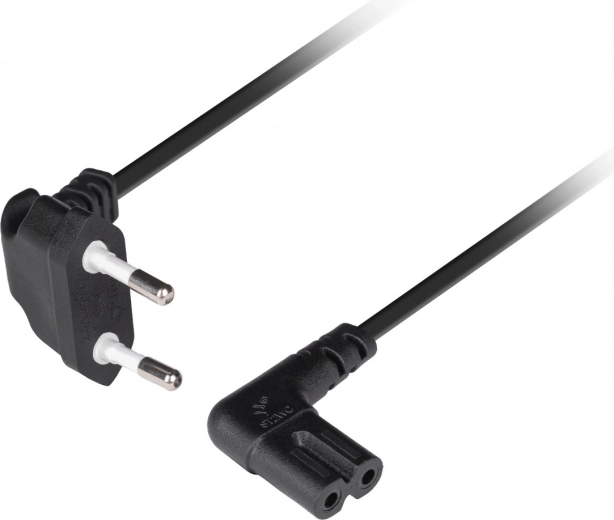 Angled C7 connector for tight spaces