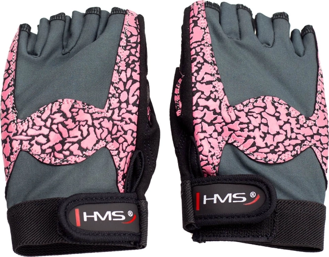 Women's Fitness Gloves HMS RST03 Pink – M