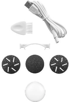 3 interchangeable heads and a clear LCD display