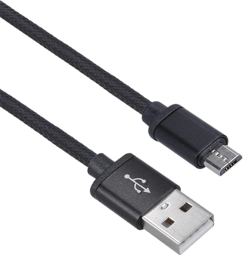 Solight USB 2.0 kabelis USB-A uz micro USB-B, 1 m