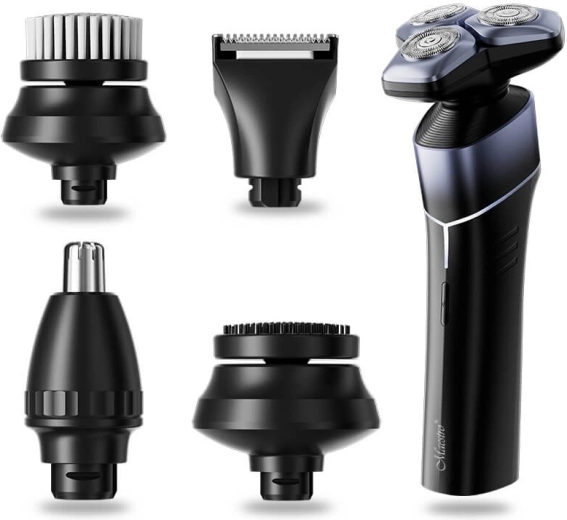 Matu un bārdas trimmera un skūšanās komplekts 5 vienā MAESTRO ar USB‑C