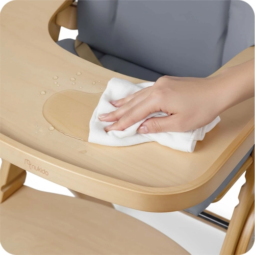 Removable tray, padding and safety harnesses