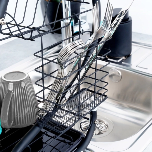 Praktiski turētāji un trauku piederumu grozs