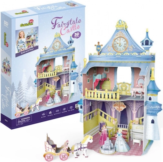 CubicFun 3D puzle pasaku pils, 81 detaļas