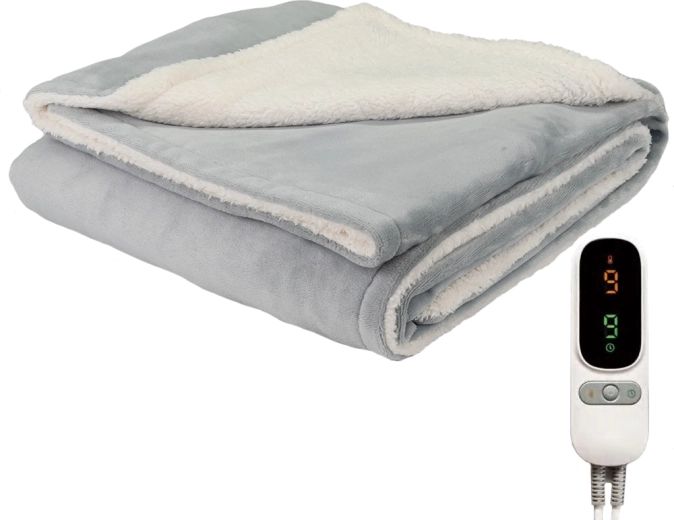Elektriskā sildāmā sega CozyHeat 160 W, pelēka