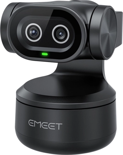 EMEET Pixy 4K Webcam with Dual Optics and AI Tracking