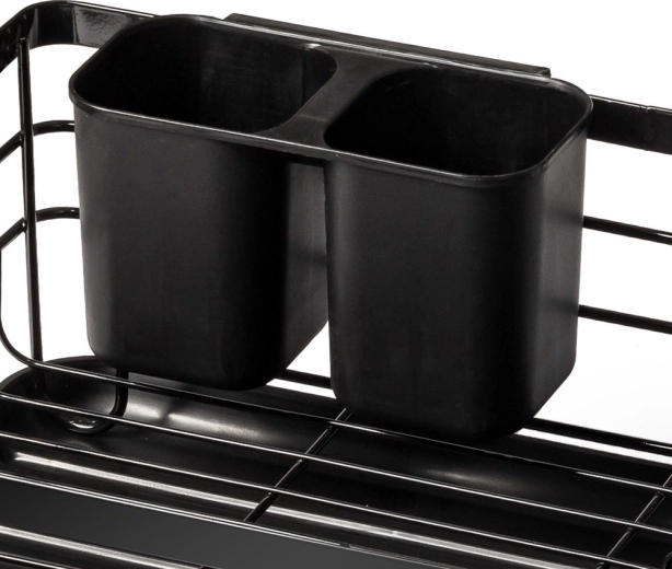 Divkameru galda piederumu grozs, iekšpusē vai ārpusē