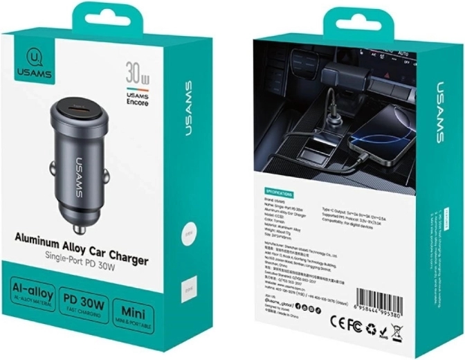 USB‑C Power Delivery līdz 30 W