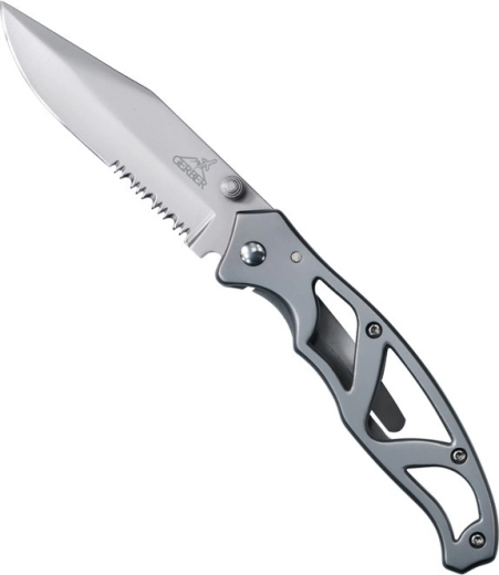 Gerber Paraframe I Serrated zobains kabatas nazis 7,5 cm, pilnībā metāla
