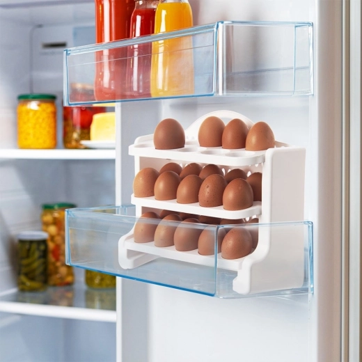 Perfekta organizācija ledusskapī un durvīs