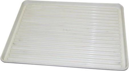 Trauku žāvētājs 50 × 40 cm, balta plastmasa