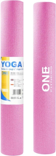 Jogas paklājiņš ONE FITNESS YM01 rozā