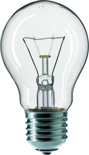 Spuldze E27 60 W 240 V caurspīdīga TES-LAMP