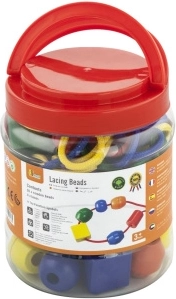 Koka vēršanai rokā – īpaši lielas krelles