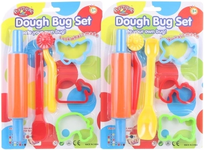 Modelēšanas komplekts ar formiņām un rullīti bērniem