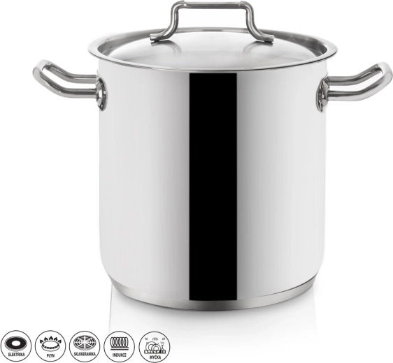 Nerūsējošā tērauda katls STOCK 4,5 l ar vāku