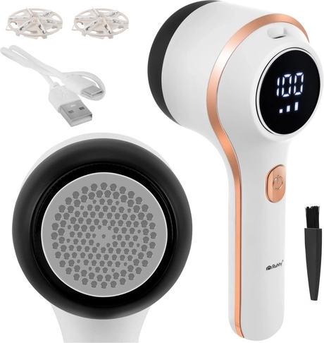 Bezvadu pūku noņēmējs RUHHY ar LCD, 6 asmeņiem un USB‑C