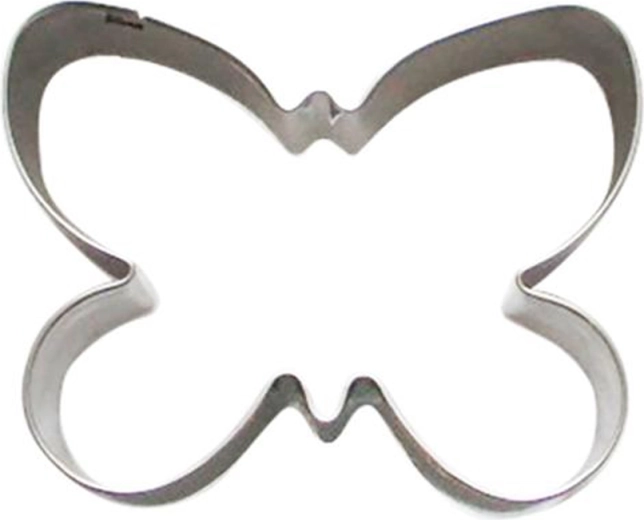 Stainless steel butterfly cookie cutter 5–6 cm