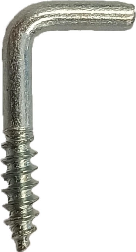Wood screw eye 40 × 3 mm, galvanized (200 pcs)