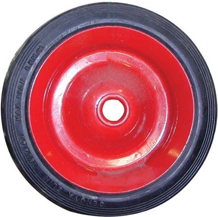 Solid wheel for hand truck 180 × 15 mm with metal rim