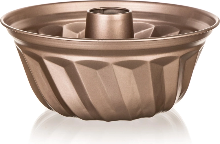 Culinaria Gold Bundt Pan 25 cm with Non-Stick Surface
