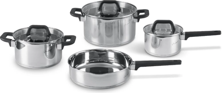 Lamart Pour Stainless Steel Cookware Set 7 pcs