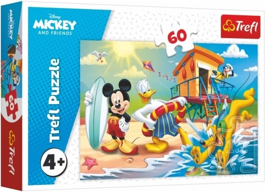 Puzzle 60 gabalu – MICKEY MOUSE: Aizraujoša diena Mikijam un draugiem