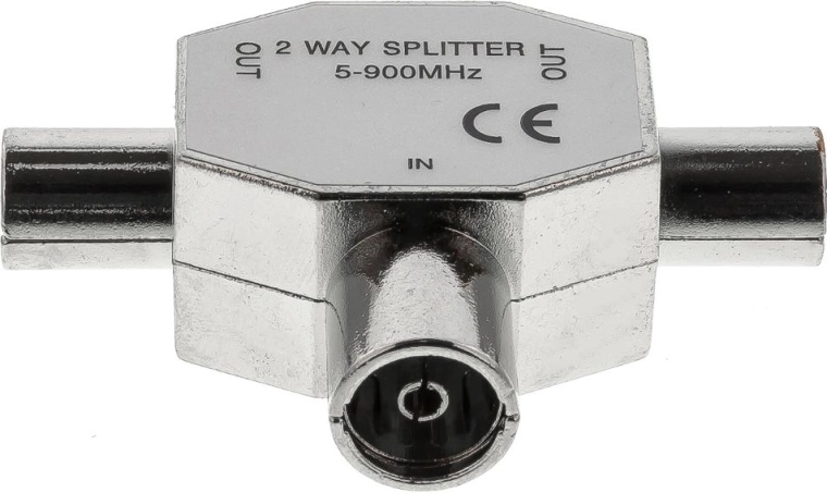 Sencor Coaxial Two-Way TV Splitter