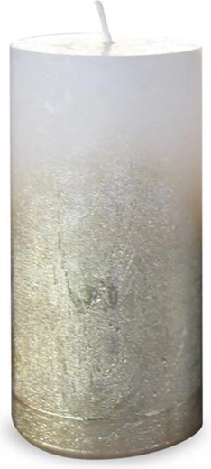 Rustic Gold Candle 6 × 12 cm