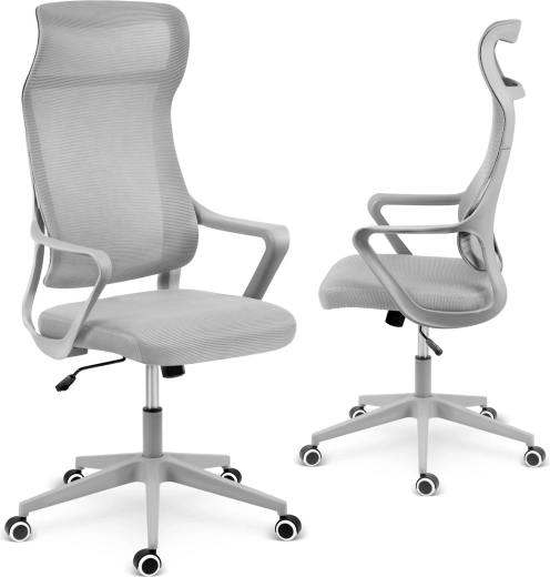Sofotel Labi Office Chair in Micro-Mesh, Grey