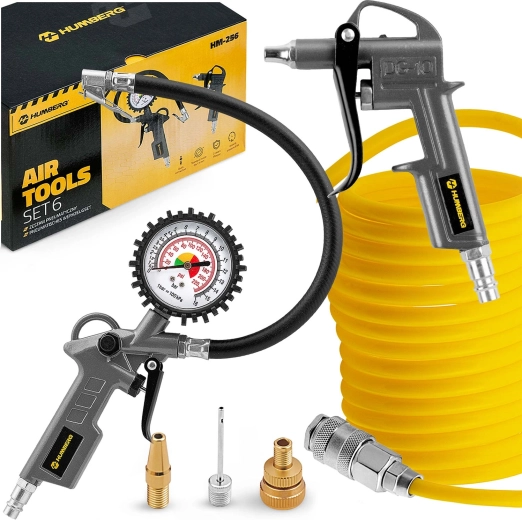 6-in-1 Pneumatic Tool Set for HUMBERG Compressor
