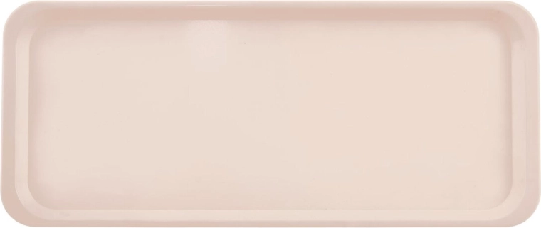 Plastic serving tray 37.5 × 15.5 cm, assorted colors