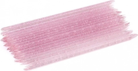 Atkārtoti lietojamas manikīra kociņi BLING 50 gab. - krāsains mikss