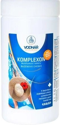 Daudzfunkcionālas baseina tabletes KOMPLEXON 1,4 kg VODNĀŘ