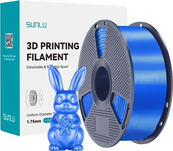 Sunlu PLA+ Silk filaments zils